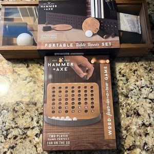 Hammer + Axe wood games